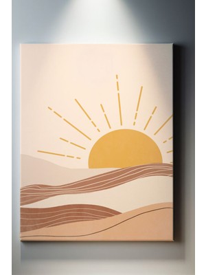 Suala Modern Gün Batımı Vadisi Tablosu-1629