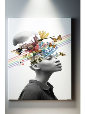 Suala Modern Sanat Temalı Dekoratif Tablo-1360