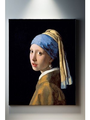 Suala Inci Küpeli Kız Tablo-1424