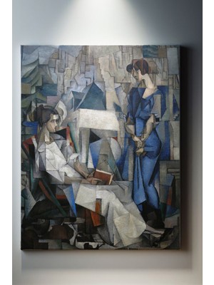 Suala Diego Rivera'nın Iki Kadın Portresi Tablosu-1757