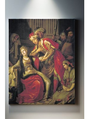 Suala Anton Losenko'dan Vladimir And Rogneda Tablosu-1722