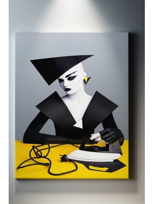 Suala Modern Temalı Kadın Portre Tablo-1233
