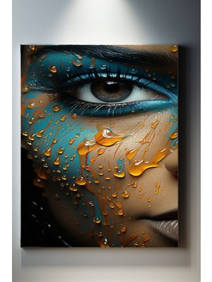 Suala Modern Temalı Kadın Silüeti Tablo-1217