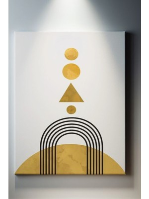 Suala Geometrik Temalı, Dekoratif Tablo-881