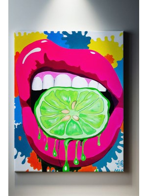 Suala Mutfak Temalı Pop Art Tablo-1183