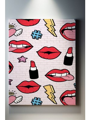 Suala Pop Art Temalı, Dekoratif Tablo-939