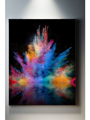 Suala Soyut Temalı, Renk Dumanı Tablo-619