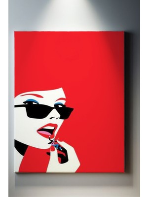 Suala Illüstrasyon Temalı Modern Tablo-1186