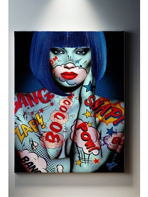 Suala Insan Temalı, Pop Art Tablo-924