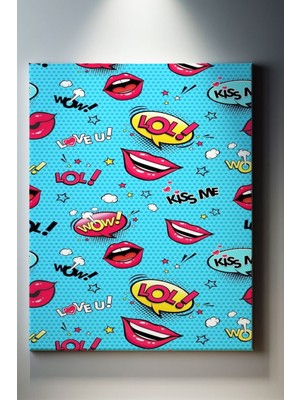 Suala Simge Temalı, Pop Art Tablo-959