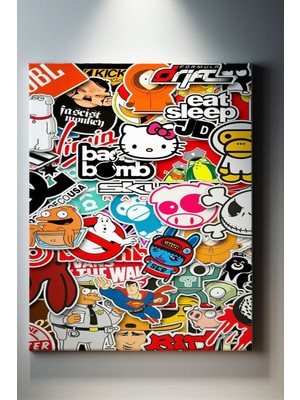 Suala Pop Art Temalı, Modern Tablo-926