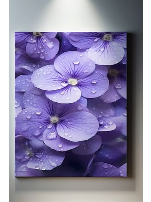 Suala Modern Temalı, Menekşelermenekşeler Tablo-622