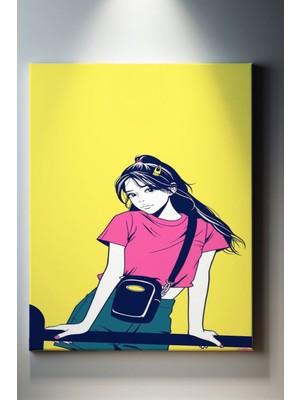 Suala Illüstrasyon Temalı, Dekoratif Tablo-830