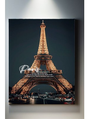 Suala Eyfel Kulesi Temalı Modern Tablo-1297