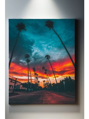 Suala Los Angeles Manzarası Tablo-1432