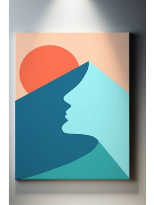 Suala Illüstrasyon Temalı, Dağ Tepesi Tablo-623