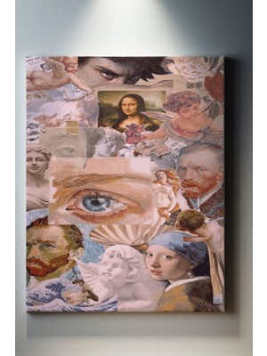 Suala Ünlü Resim Kolajı Tablo-1350