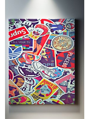 Suala Pop Art Temalı, Modern Tablo-960