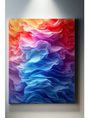 Suala Soyut Temalı, Renk Dumanı Tablo-535