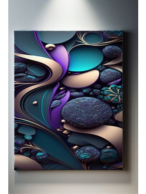 Suala Modern Temalı, Fütüristik Tablo-530