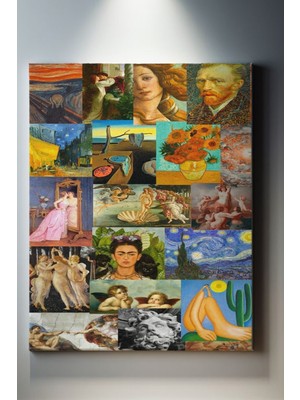 Suala Ünlü Resim Kolajı Tablo-1308