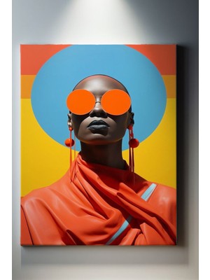 Suala Modern Temalı Kadın Tablo-1220