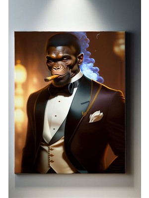 Suala Insan Temalı, Goril Tablo-872