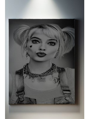 Suala Harley Quinn Portre Tablo-1277