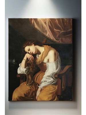 Suala "Melankoli Rolünde Mecdelli Meryem" Artemisia Gentileschi'nin Tablosu-2037
