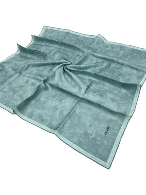 Aker Ipek Eşarp - 7208713-951 Açık Mavi Twill