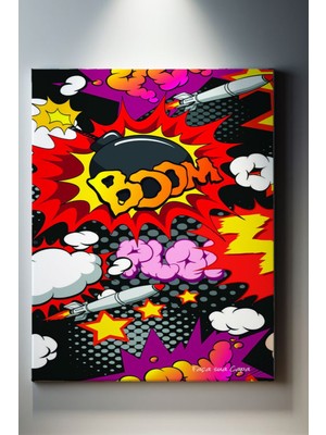 Suala Pop Art Temalı, Dekoratif Tablo-958