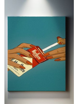 Suala Retro Marlboro Tablosu-2165