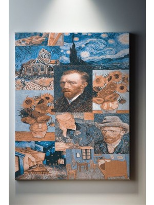 Suala Gogh Kolajı Tablo-1388