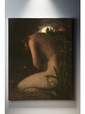 Suala Saklanan Kadın Tablosu-2124