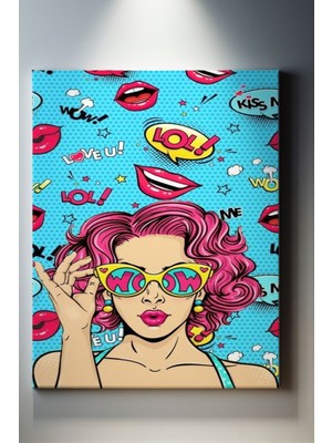 Suala Insan Temalı, Pop Art Tablo-922