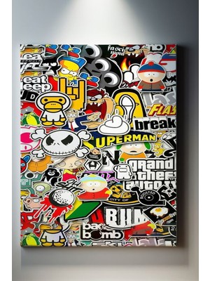 Suala Simge Temalı, Modern Tablo-918