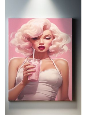 Suala Modern Kadın Temalı Tablo-1285