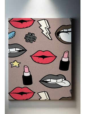 Suala Simge Temalı, Pop Art Tablo-946