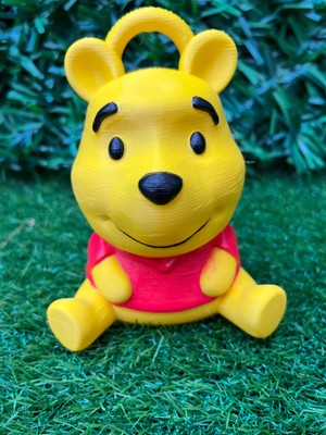 Work3d Winnie The Pooh 3D Renkli Figür Oyuncak