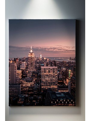 Suala New York City Dekoratif Tablo-1393