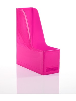 Ops Mg 101 Plastik A4 Magazinlik Demonte Hafif Kutu Klasör Pembe Renk ile Şıklık