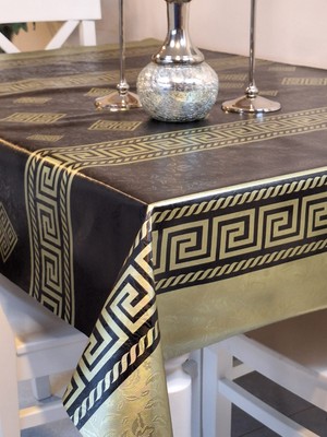 Başak Ev Tekstili Elyaflı Pvc Muşamba - Desenli Silinebilir Masa Örtüsü