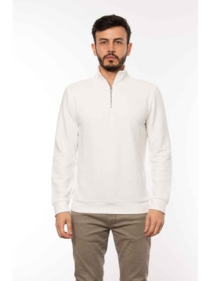 Cazador 5234 Cazador Erkek Sweat Ekru