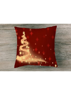 Rosie Art Yılbası Popart Yastık Kılıfı