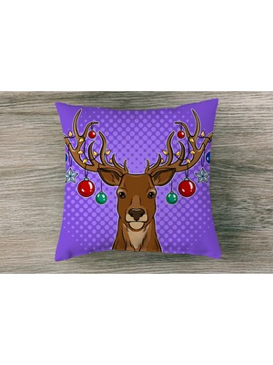 Rosie Art Işıklı Ren Geyiği Yastık Kılıfı
