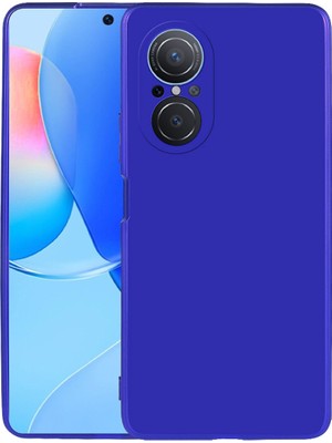 ZORE Huawei Nova 9 Se Kılıf Premier Silikon Kapak-Saks Mavi