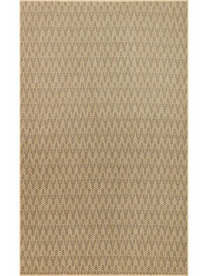 Carpetdocia Dream Iç ve Dış Mekan Kullanımına Uygun Kolay Temizlenebilir Sisal Görünümlü Halı 02 Natural Blackxw