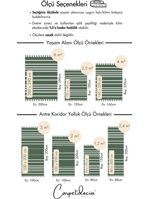 Carpetdocia Woolstar %100 Naturel Kazak Desenli Salon Oturma Odası Koridor Antre El Dokuma Örgü Halı Marjory Nat