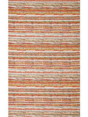 Carpetdocia Arizona Hasır Görünümlü Modern Oturma Odası Salon Koridor Mutfak Kaymaz Kilim 12 Multy