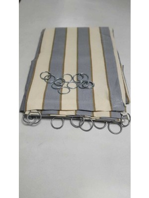 Shy Tekstil Gabardin Kumaş Perde Antrasit Gri